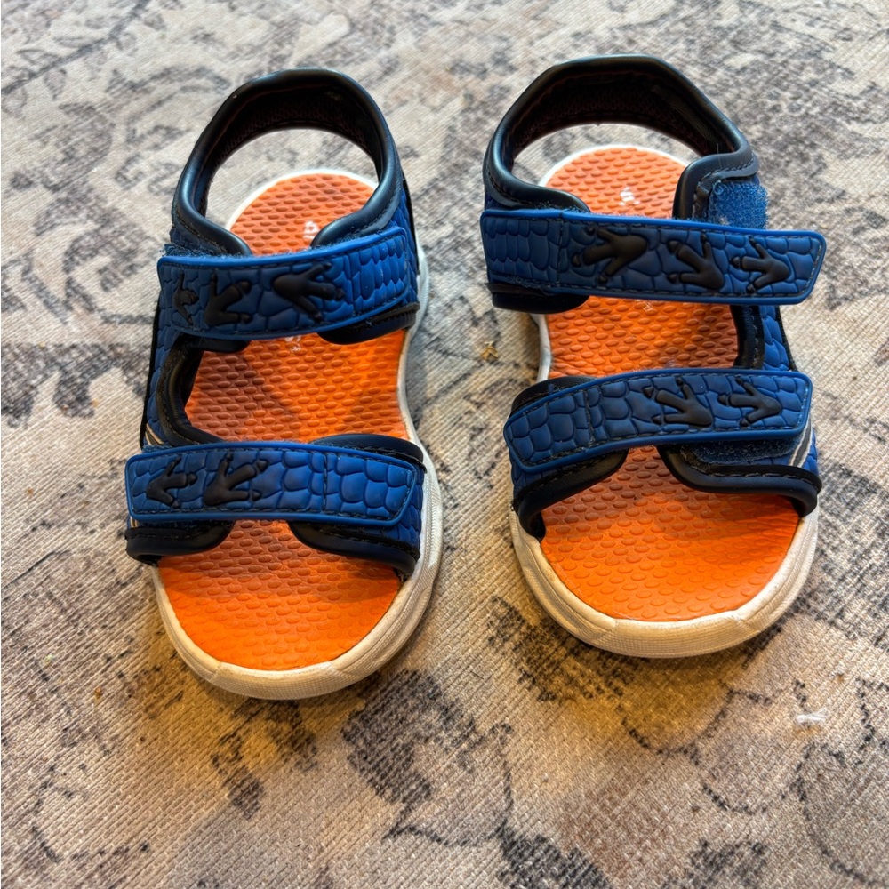 Blue and Orange Kids Sandals